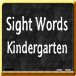 sight words kindergarten android application logo